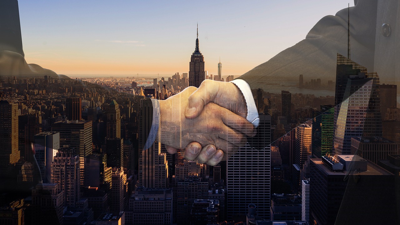 Business handshake for same-day company registration